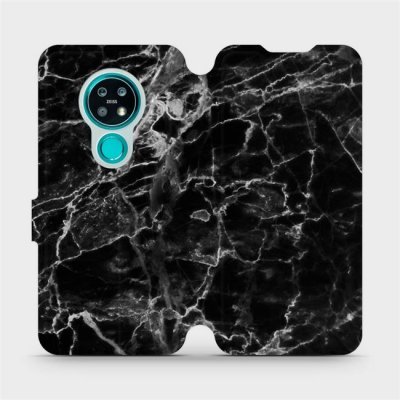 Mobiwear - Nokia 7.2 - V056P Černý mramor – Hledejceny.cz