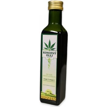 Zelená Země Konopný olej 250 ml