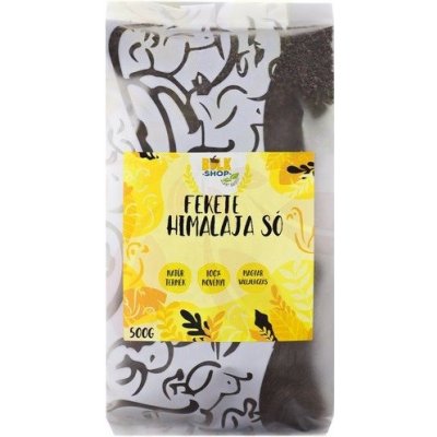 BulkShop Černá himálajská sůl 500 g – Zboží Dáma