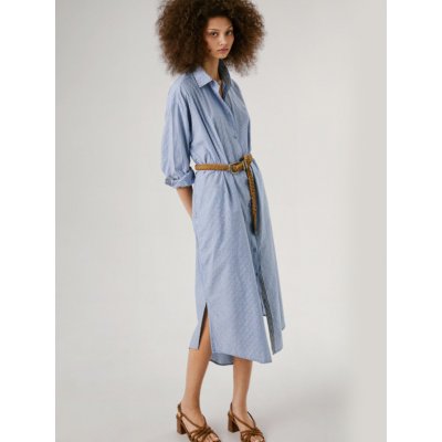 Pepe Jeans dámské košilové šaty Dawa PL953703551 – Zboží Mobilmania