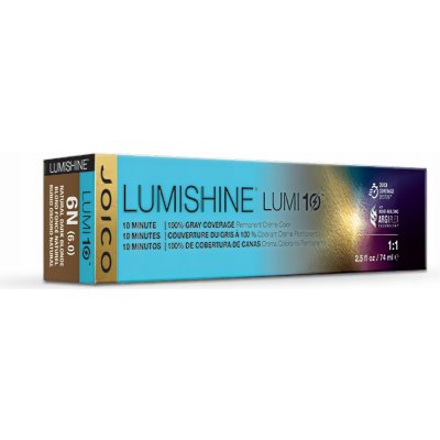 Joico Lumishine Lumi10 Permanent Creme Color 6NG Natural Golden Dark Blonde 74 ml