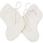 Merino Novorozenecké ponožky Bílá – Zboží Mobilmania