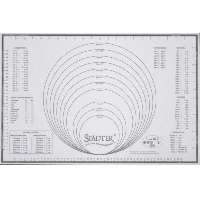 Silikonová podložka 60x40cm - Stadter – Zboží Dáma