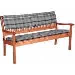 Károvaná opěrka na lavici DOPPLER dvousedadlová lavice – Zboží Dáma