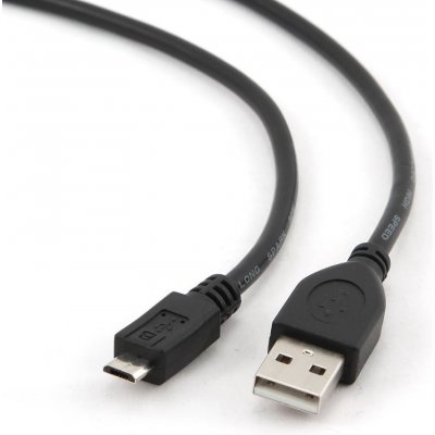 Gembird KAB051M2B USB A Male/Micro B Male 2.0, 1m, černý – Zbozi.Blesk.cz