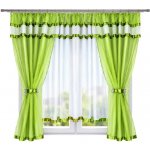 BytoTex Voálová záclona se závěsem Alena zelená 400x150 cm – Hledejceny.cz