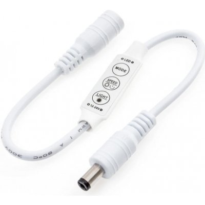 ECOLIGHT Mini stmívač pro LED pásky a žárovky - 6A - 72W – HobbyKompas.cz