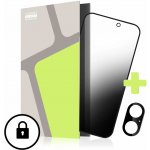 Tempered Glass Protector pro iPhone 17, Privacy GLASS + sklo na kameru CaseFriendly TGS-IP17-BL – Sleviste.cz
