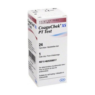 CoaguChek XS testovací proužky 24 ks – Hledejceny.cz