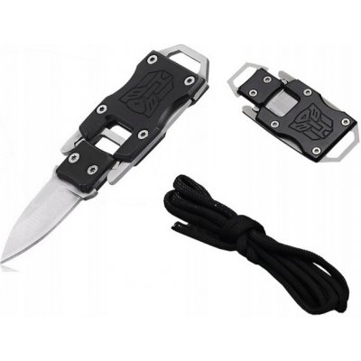 Přívěsek na klíče Skládací nožík černý – Hledejceny.cz