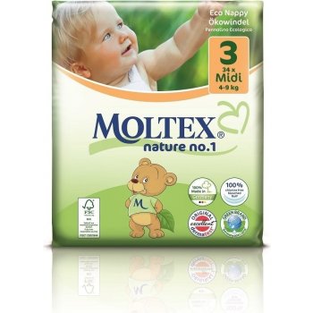 Moltex 3 Midi 4-9 kg 34 ks