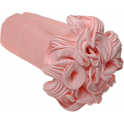 Krepový kornout 25cm x 2,5m 548-LOSOSOVÁ – Zboží Dáma