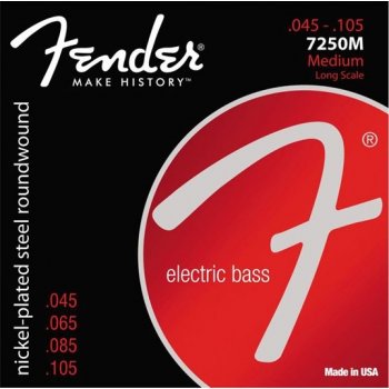 Fender Super 7250 Bass Strings 45-105