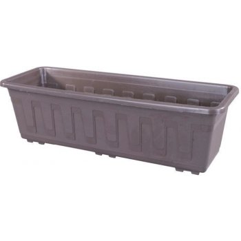 PLASTKON Truhlík Garden 40 cm hnědý