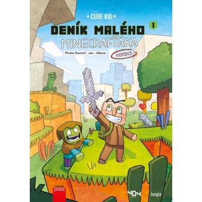 Deník malého Minecrafťáka: komiks - Cube Kid, Brožovaná vazba (paperback)