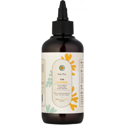 HairTry - Vin Glosser - Uhlazující tonikum s octem pro lesk vlasů - 200 ml – Hledejceny.cz