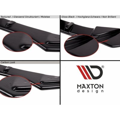 Maxton Design boční difuzory pod zadní nárazník ver.1 pro Toyota GT86 FL, černý lesklý plast ABS – Zbozi.Blesk.cz