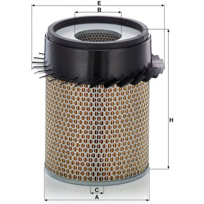 MANN-FILTER Vzduchový filtr MANN C21317 (MF C21317) – Hledejceny.cz