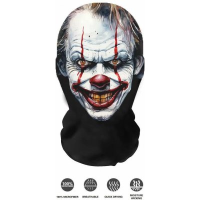 Kukla na hlavu a obličej strašidelná Halloween maska s potiskem Cosplay – Zboží Dáma