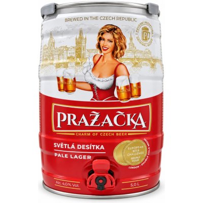 Bakalář Pražačka 10° 5 l (sud) – Zboží Dáma
