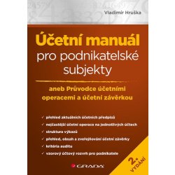 Účetní manuál pro podnikatelské subjekty - Vladimír Hruška