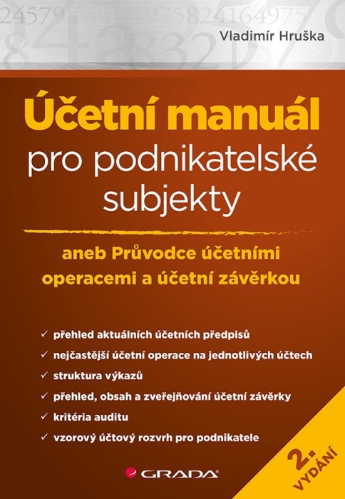Účetní manuál pro podnikatelské subjekty - Vladimír Hruška