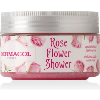 Dermacol opojný tělový peeling Růže Flower Care 200 g – Sleviste.cz