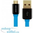 Avacom DCUS-MIC-120B USB - Micro USB, 120cm, modrý