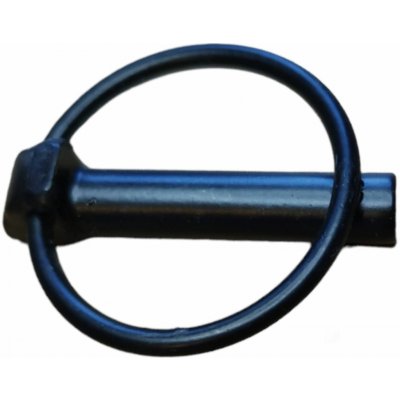 Závlačka s kroužkem 10x45mm - černá – Hledejceny.cz