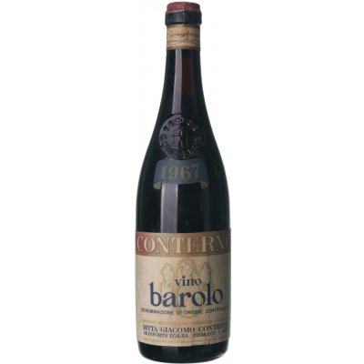 Giacomo Conterno Barolo suché červené 1967 0,72 l (holá láhev) – Hledejceny.cz