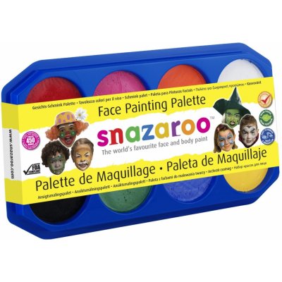 Snazaroo Souprava barev na obličej 8x18 ml – Zboží Dáma