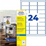 Avery Zweckform J4773-10 bílé 63.5mm x 33.9mm – Zboží Dáma