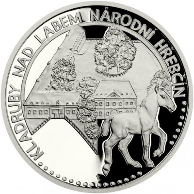 Česká mincovna platinová mince UNESCO Kladruby nad Labem Národní hřebčín proof 1 oz – Zboží Mobilmania