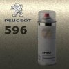 Barva ve spreji PEUGEOT 596 GRIS FUMEE metalická barva Sprej 400ml