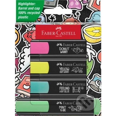 Faber Castell Textliner 1546 set 4ks Graffiti – Zboží Živě