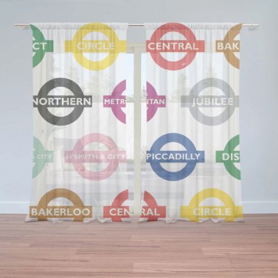 Sablio Záclony Metro: 2ks 150x250cm – Hledejceny.cz