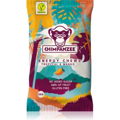 Chimpanzee Energy Chews Tropical Mango 35 g – Zboží Mobilmania