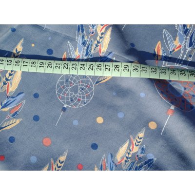 KHC 4-dílná sada 120 x 90 cm +40 x 60 cm + 2x Mantinel + Kapsář Lapače snů modrá – Zboží Dáma