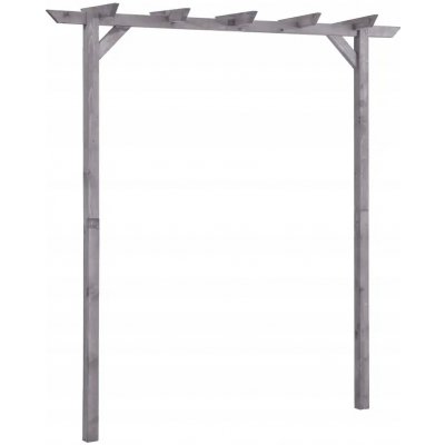 Dřevěná pergola VidaXL s mřížkou, výška 205 cm – Hledejceny.cz