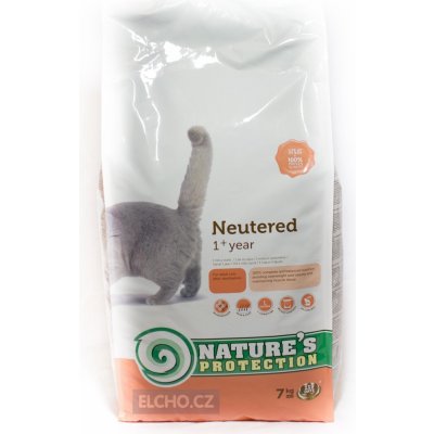 Nature's Protection Neutered Cat 7 kg – Hledejceny.cz