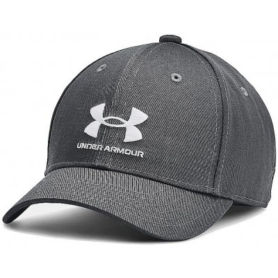 Under Armour Branded Lockup Adjustable Youth šedo-bílá – Zboží Dáma
