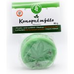 Zelená Země Konopné mýdlo peelingové Máta 80 g – Zboží Mobilmania