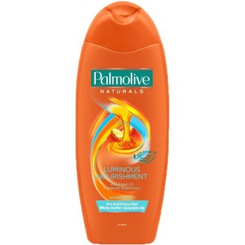 Palmolive Naturals šampon s arganovým olejem pro suché a kudrnaté vlasy 350 ml