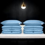 Polštáře a peřiny.cz Set Classic modrá 2x 70x90 2x 140x200 – Zboží Dáma