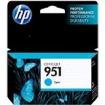 HP 951 originální inkoustová kazeta azurová CN050AE – Hledejceny.cz