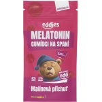 Gumídci na spaní s melatoninem MALINA Eddies 30 g – Hledejceny.cz