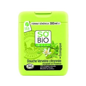 SO´BIO Bio sprchový gel citronová verbena 300 ml