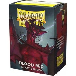 Dragon Shield Blood Red Matte obaly 100 ks