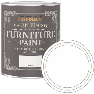 Rust-Oleum Saténová barva na nábytek 0,75 l světlé šedá