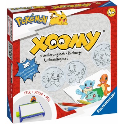 Ravensburger Xoomy Erweiterungsset Pokémon Malen – Hledejceny.cz